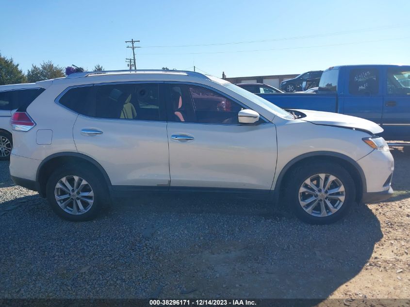 2016 NISSAN ROGUE SV - KNMAT2MT2GP599478
