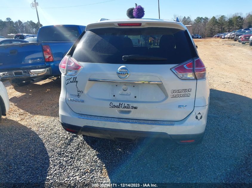 2016 NISSAN ROGUE SV - KNMAT2MT2GP599478