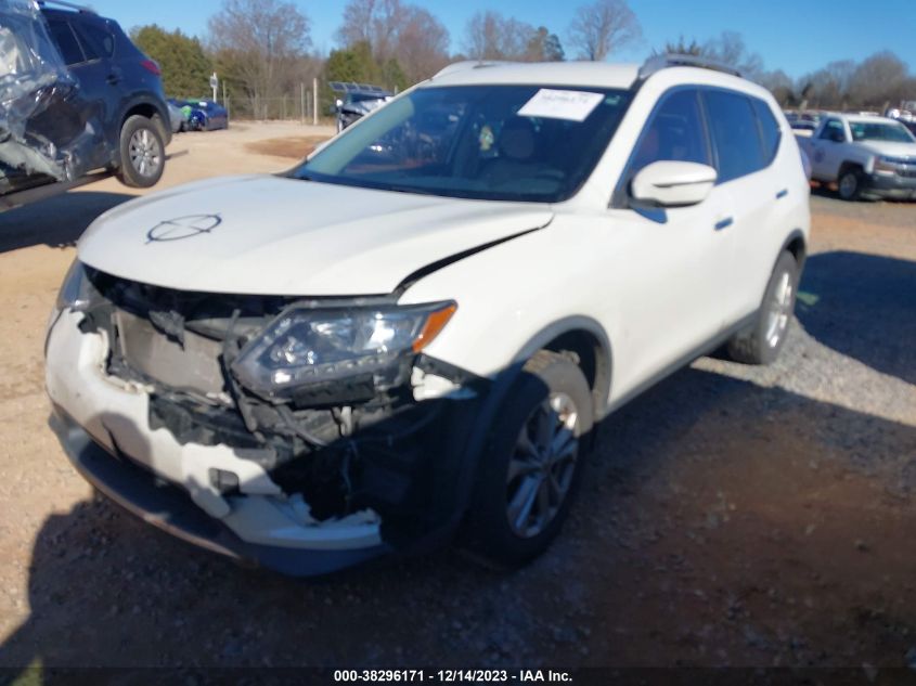 2016 NISSAN ROGUE SV - KNMAT2MT2GP599478