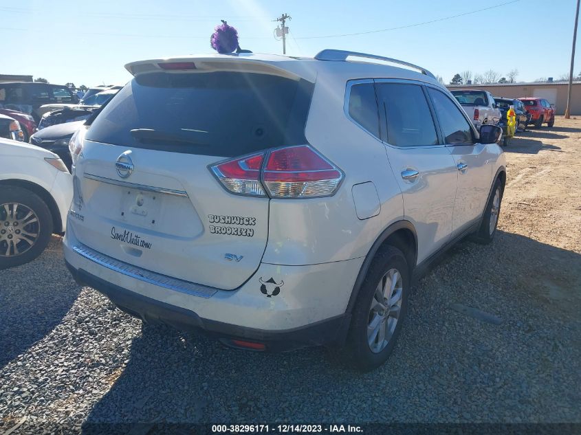 2016 NISSAN ROGUE SV - KNMAT2MT2GP599478