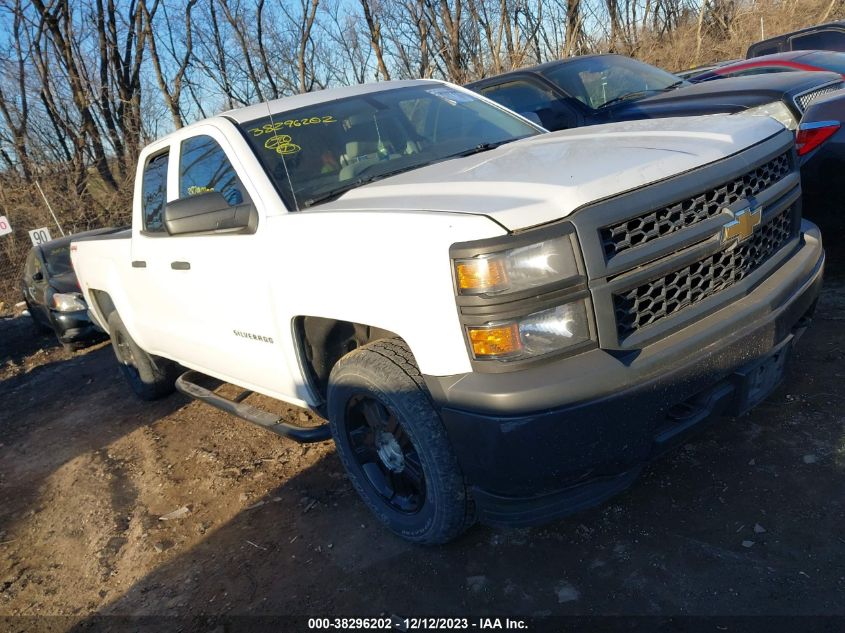 2014 CHEVROLET SILVERADO 1500 WORK TRUCK 1WT - 1GCVKPEC5EZ252258