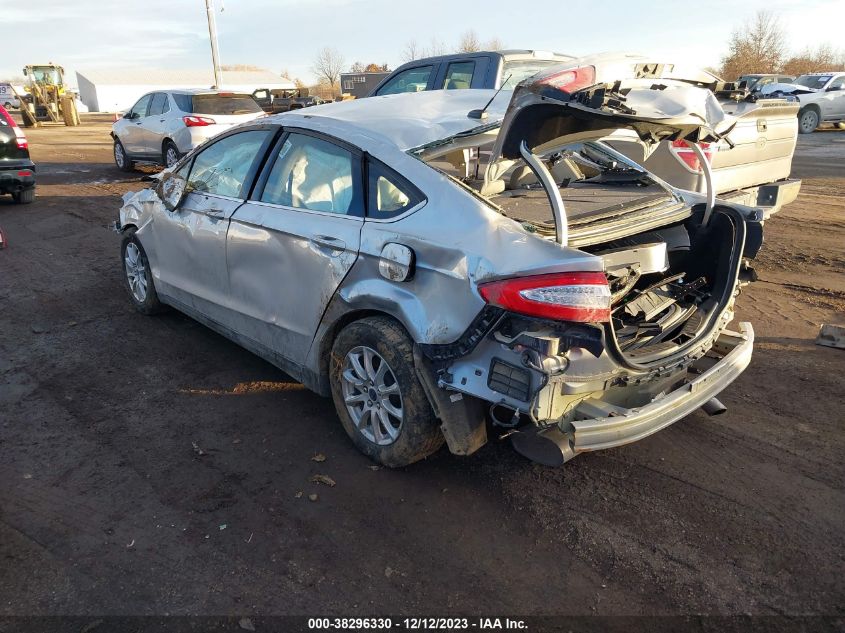 2016 FORD FUSION S - 3FA6P0G73GR299623