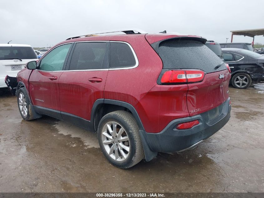 2015 JEEP CHEROKEE LIMITED - 1C4PJLDB5FW678015