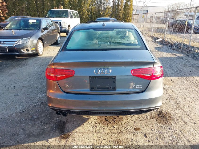 2015 AUDI A4 PREMIUM - WAUBFAFL1FN004856