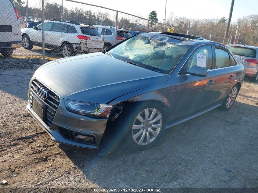 2015 AUDI A4 PREMIUM - WAUBFAFL1FN004856