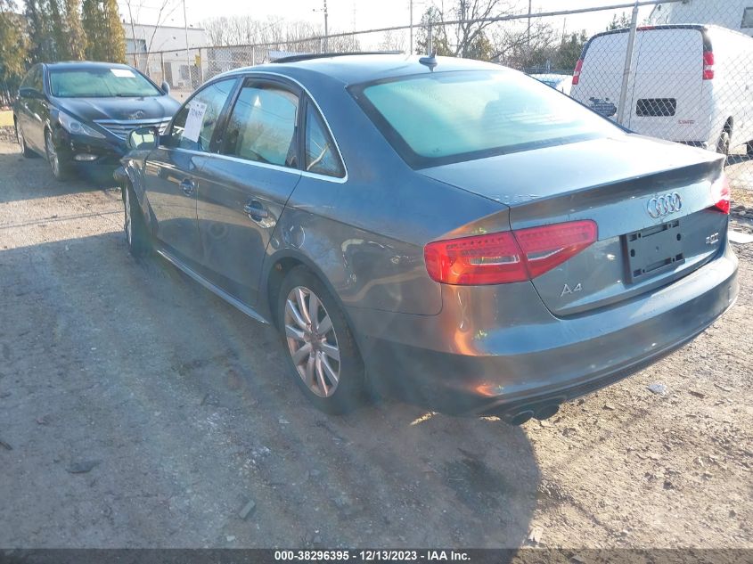 2015 AUDI A4 PREMIUM - WAUBFAFL1FN004856