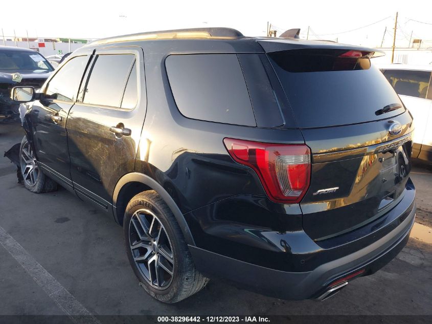 2017 FORD EXPLORER SPORT - 1FM5K8GTXHGD21444