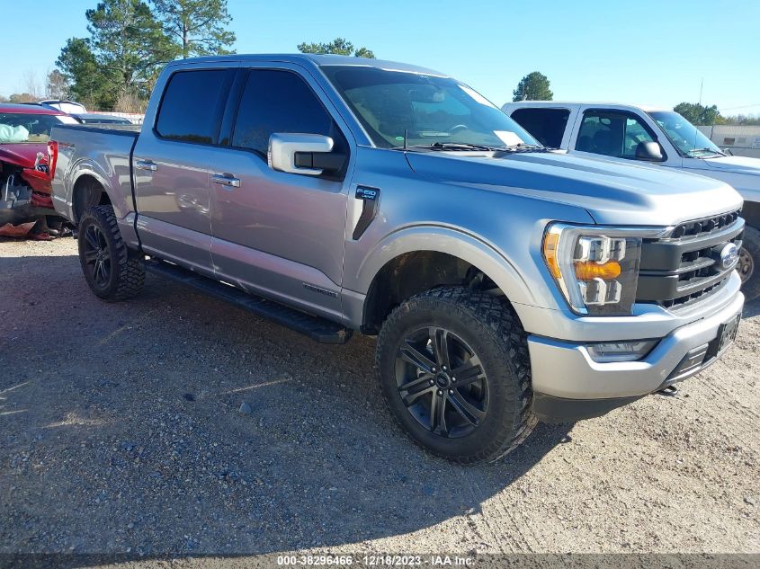 2022 FORD F-150 LARIAT - 1FTFW1EDXNFA04734