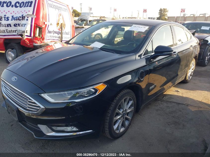 2017 FORD FUSION ENERGI SE LUXURY - 3FA6P0PU1HR413710