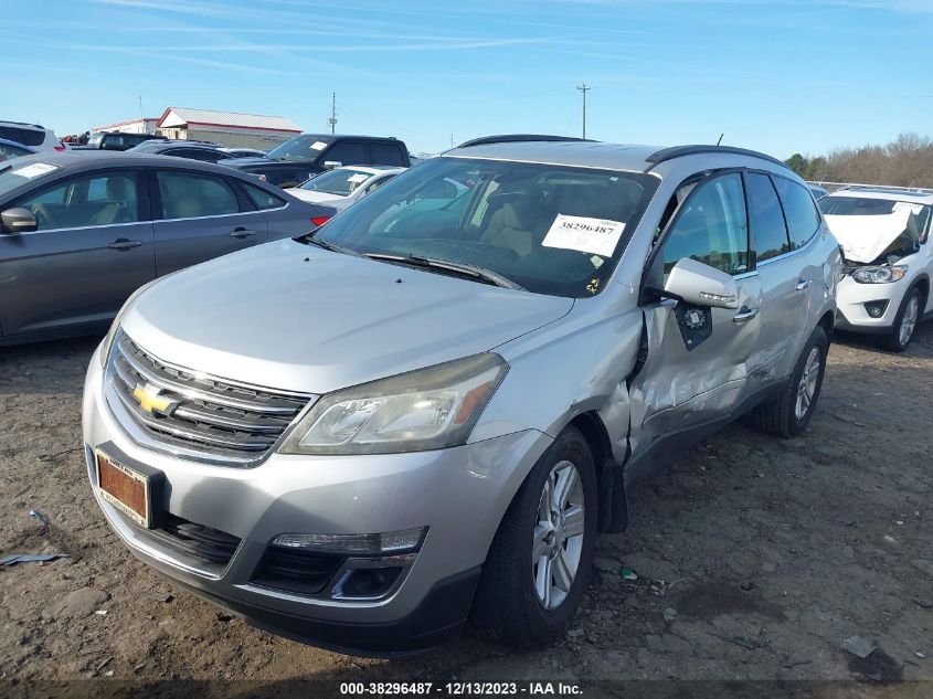 2014 CHEVROLET TRAVERSE LT - 1GNKRHKD5EJ356644