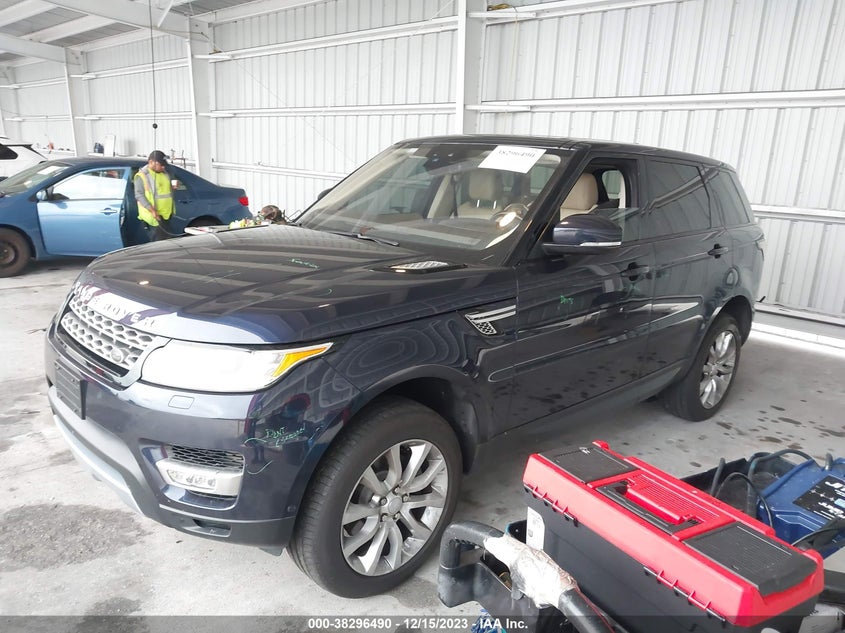VIN SALWR2FK2HA688554 2017 LAND ROVER RANGE ROVER SPORT HSE