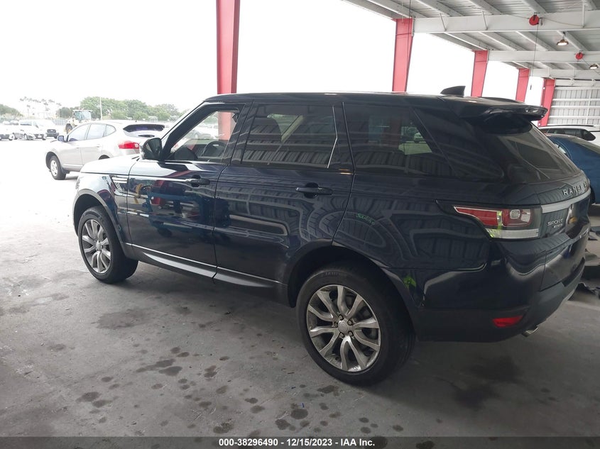 VIN SALWR2FK2HA688554 2017 LAND ROVER RANGE ROVER SPORT HSE