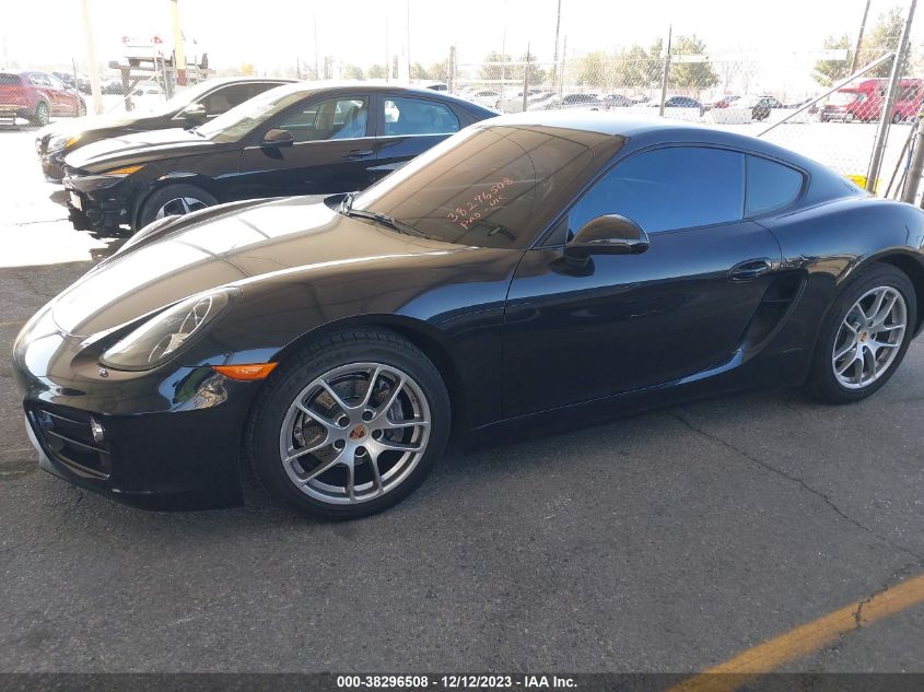 2014 PORSCHE CAYMAN WP0AA2A8XEK174655