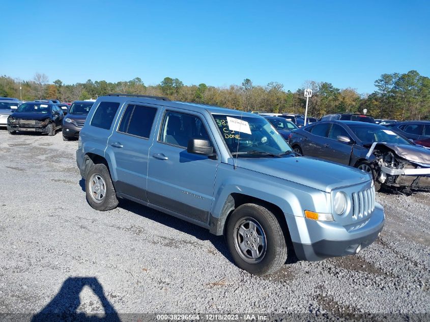 2015 JEEP PATRIOT SPORT - 1C4NJPBB3FD329223
