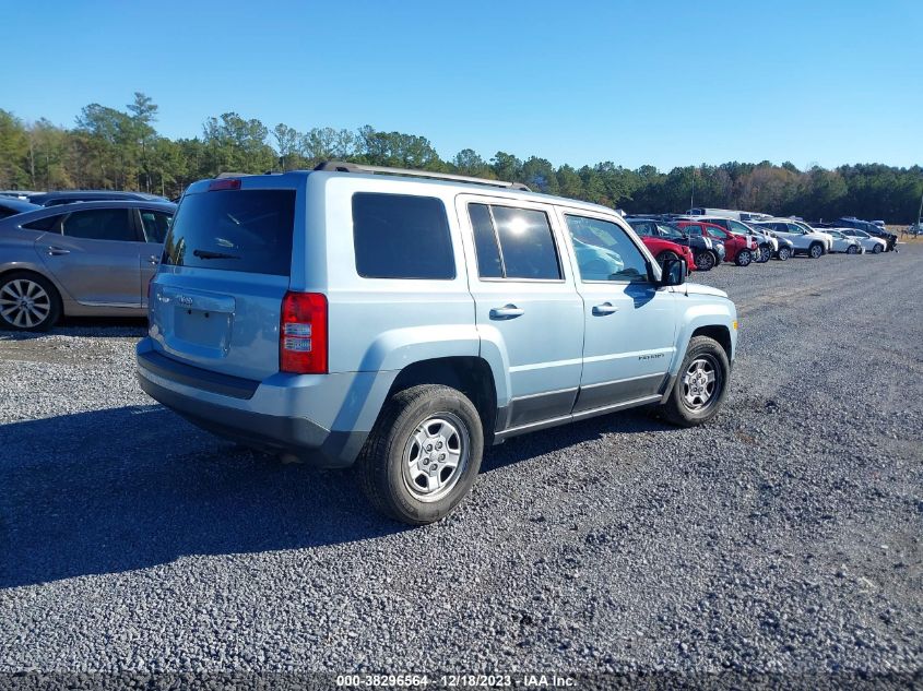 2015 JEEP PATRIOT SPORT - 1C4NJPBB3FD329223