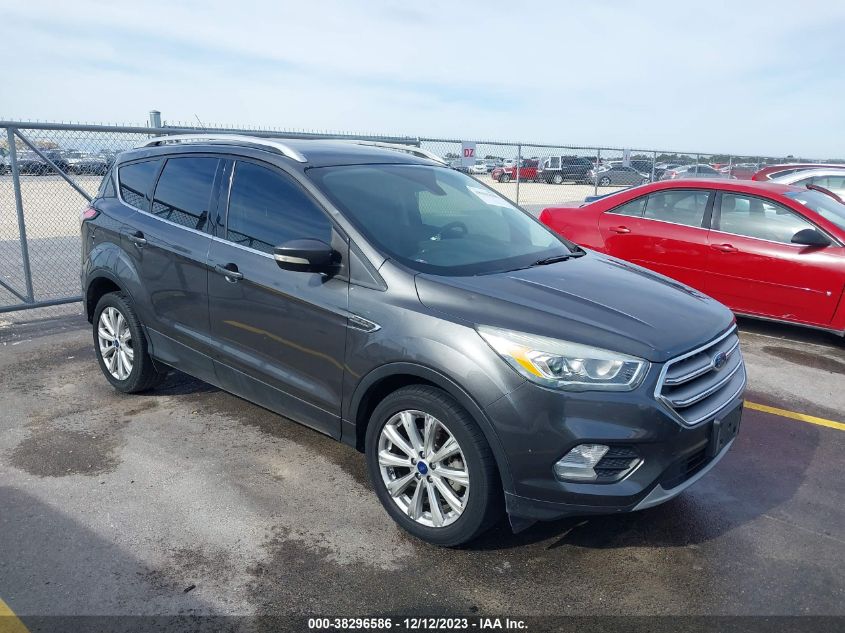 2017 FORD ESCAPE TITANIUM - 1FMCU0JD3HUE94230