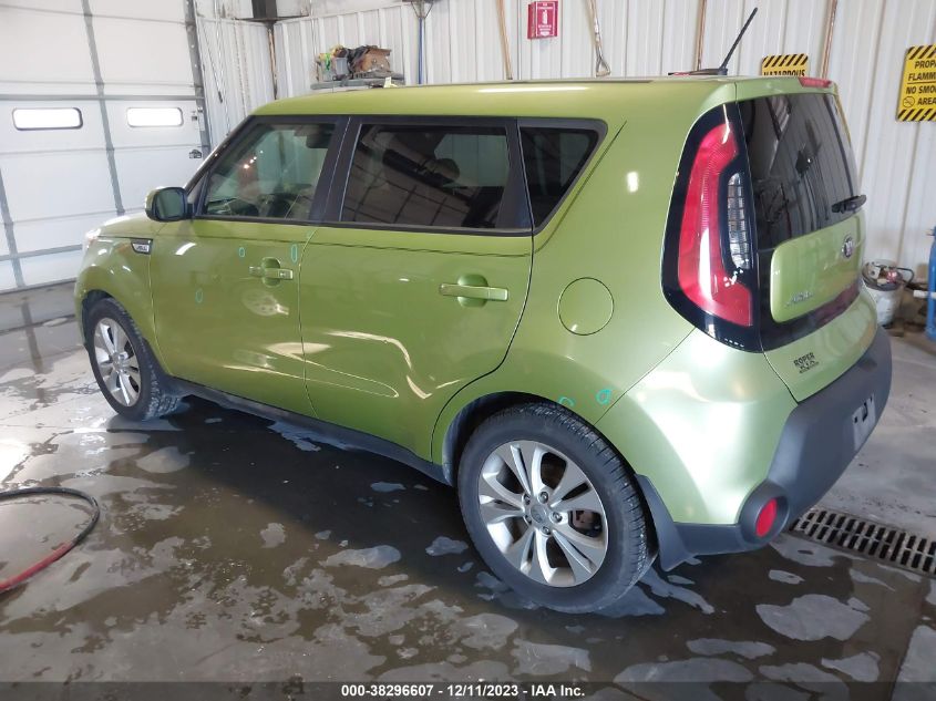 2015 KIA SOUL + - KNDJP3A57F7765623