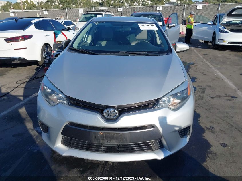 2015 TOYOTA COROLLA LE - 5YFBURHE1FP302526