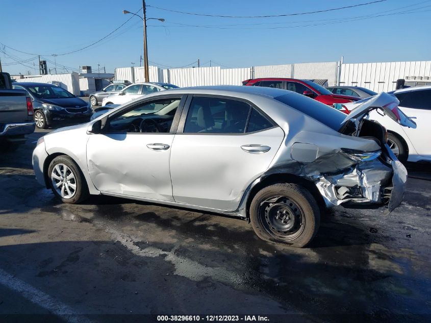 2015 TOYOTA COROLLA LE - 5YFBURHE1FP302526