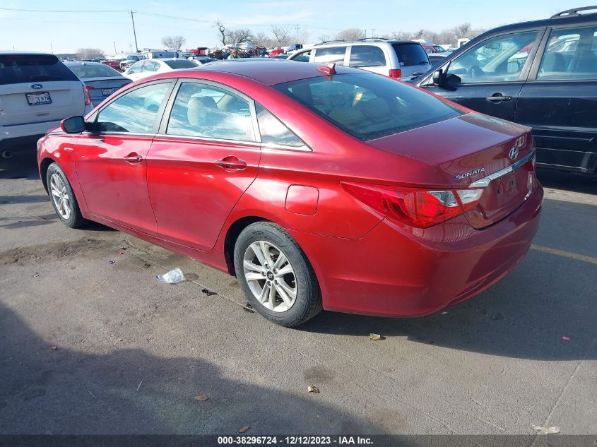 2013 HYUNDAI SONATA GLS - 5NPEB4AC6DH680950