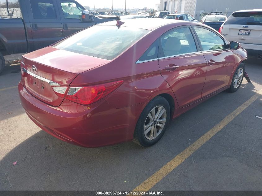 2013 HYUNDAI SONATA GLS - 5NPEB4AC6DH680950