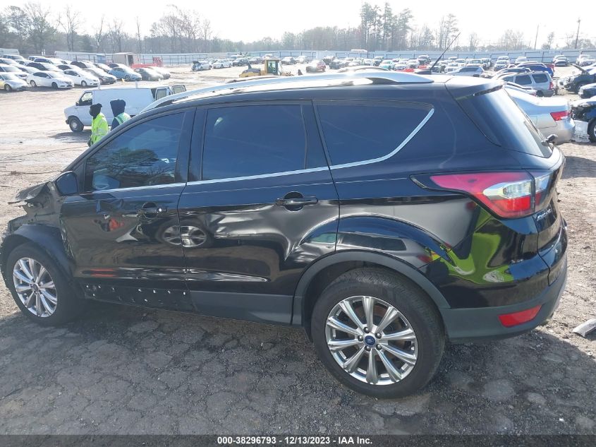 2017 FORD ESCAPE TITANIUM - 1FMCU9J94HUC13052