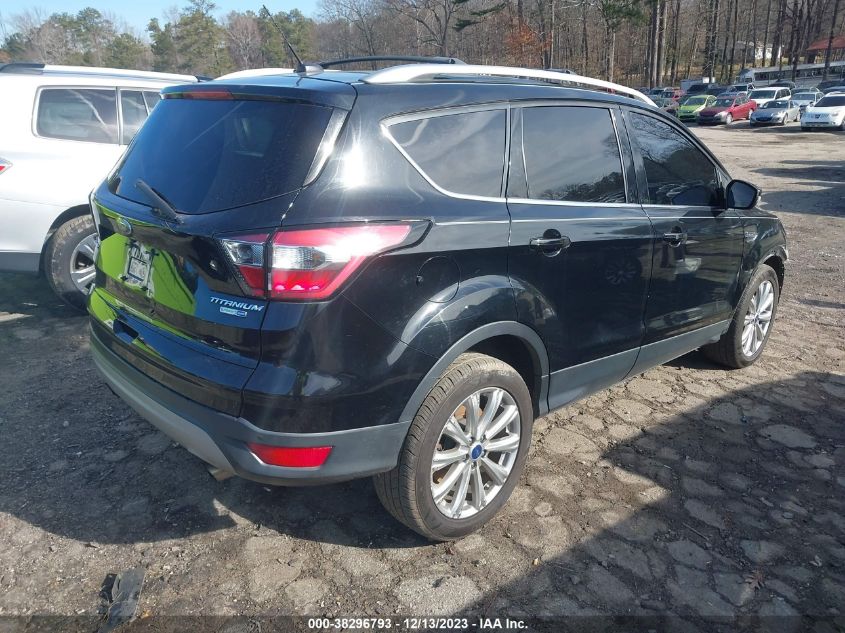 2017 FORD ESCAPE TITANIUM - 1FMCU9J94HUC13052