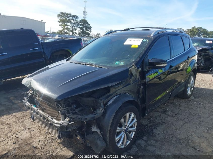 2017 FORD ESCAPE TITANIUM - 1FMCU9J94HUC13052