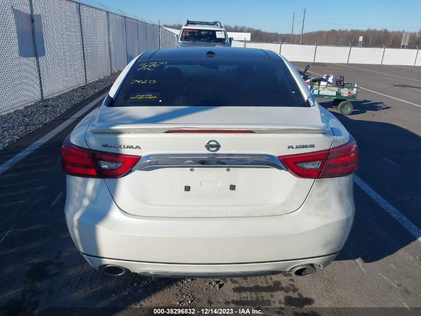 2017 NISSAN MAXIMA 3.5 PLATINUM - 1N4AA6AP5HC394773