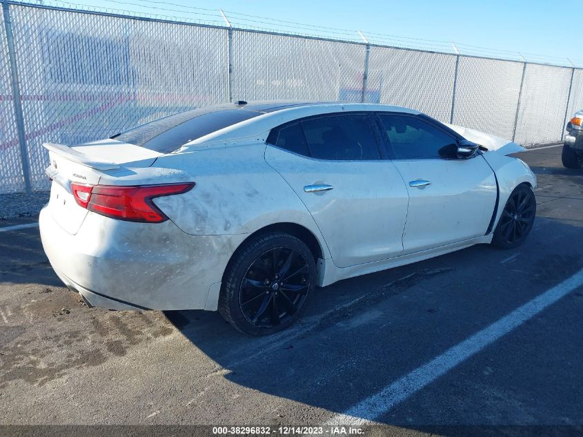 2017 NISSAN MAXIMA 3.5 PLATINUM - 1N4AA6AP5HC394773