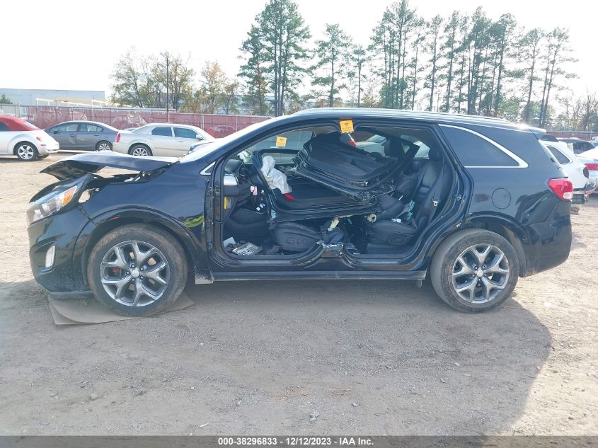 2017 KIA SORENTO 3.3L SX - 5XYPK4A59HG308459