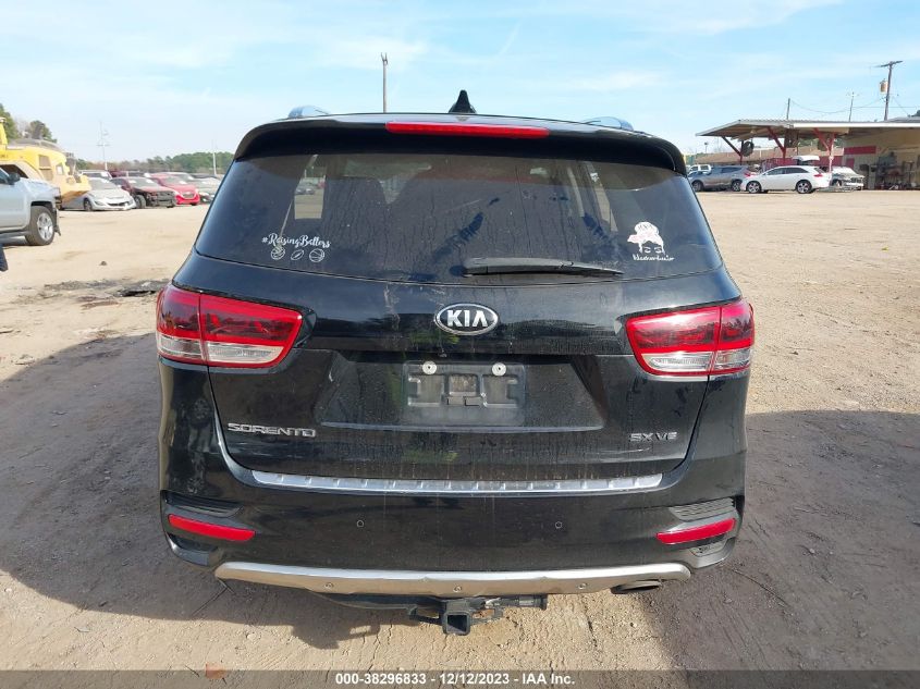 2017 KIA SORENTO 3.3L SX - 5XYPK4A59HG308459