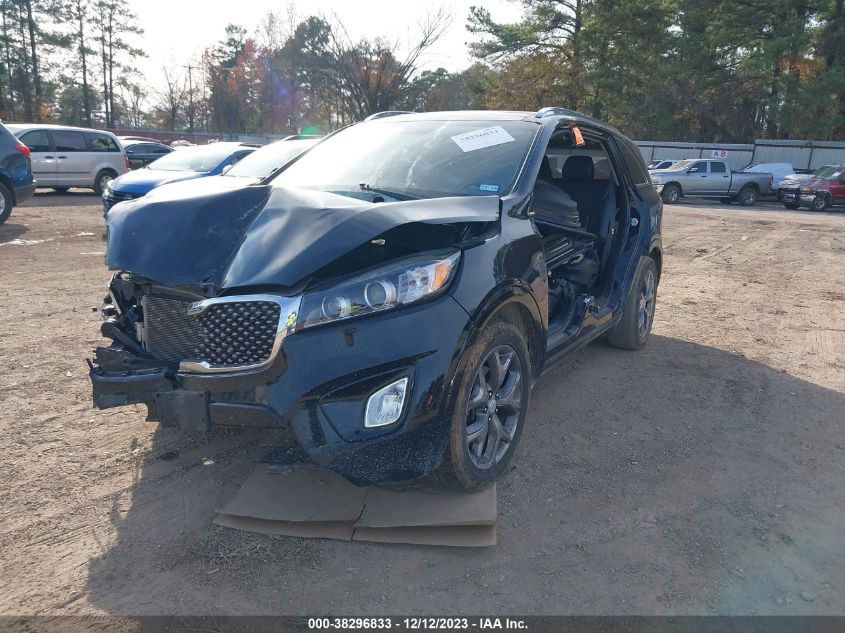 2017 KIA SORENTO 3.3L SX - 5XYPK4A59HG308459