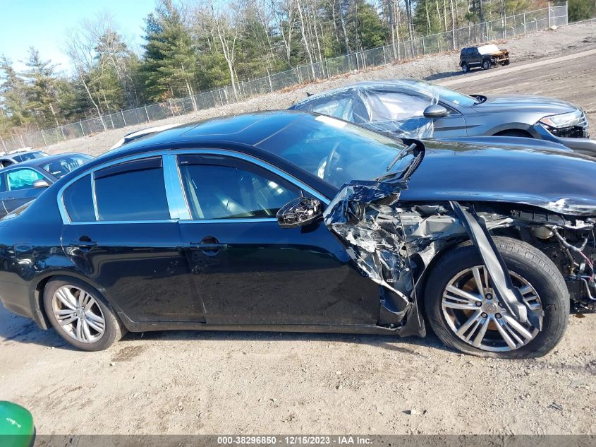 2013 INFINITI G37X - JN1CV6AR0DM767556