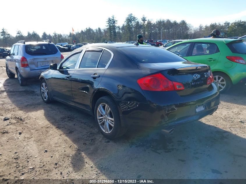 2013 INFINITI G37X - JN1CV6AR0DM767556