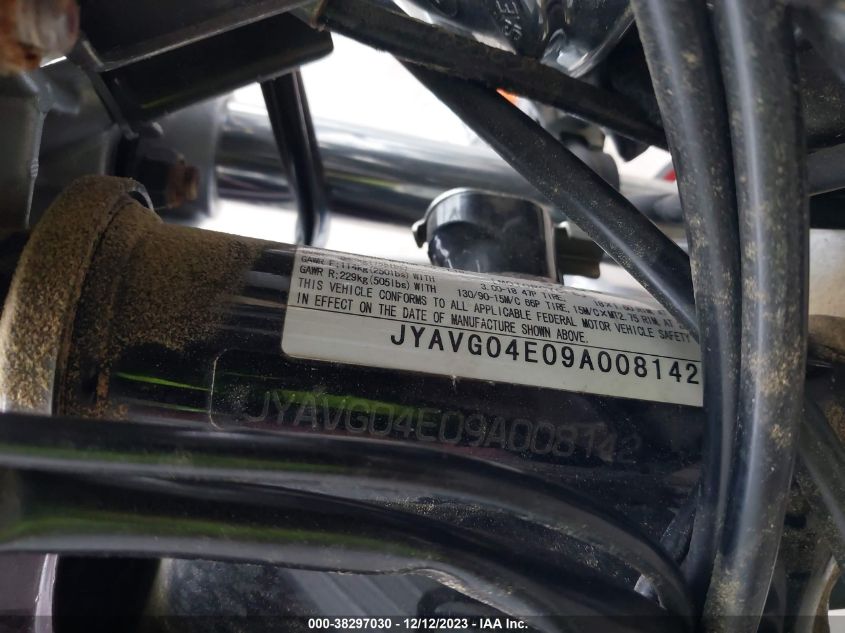 2009 YAMAHA XV250 JYAVG04E09A008142