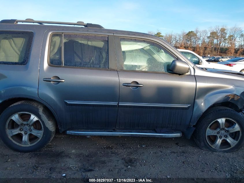2013 HONDA PILOT EX-L - 5FNYF4H54DB026374