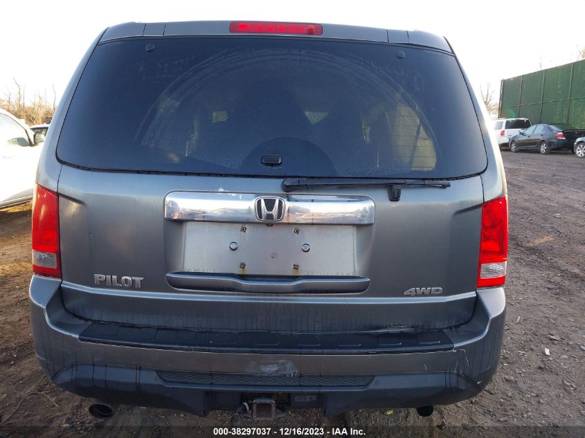 2013 HONDA PILOT EX-L - 5FNYF4H54DB026374