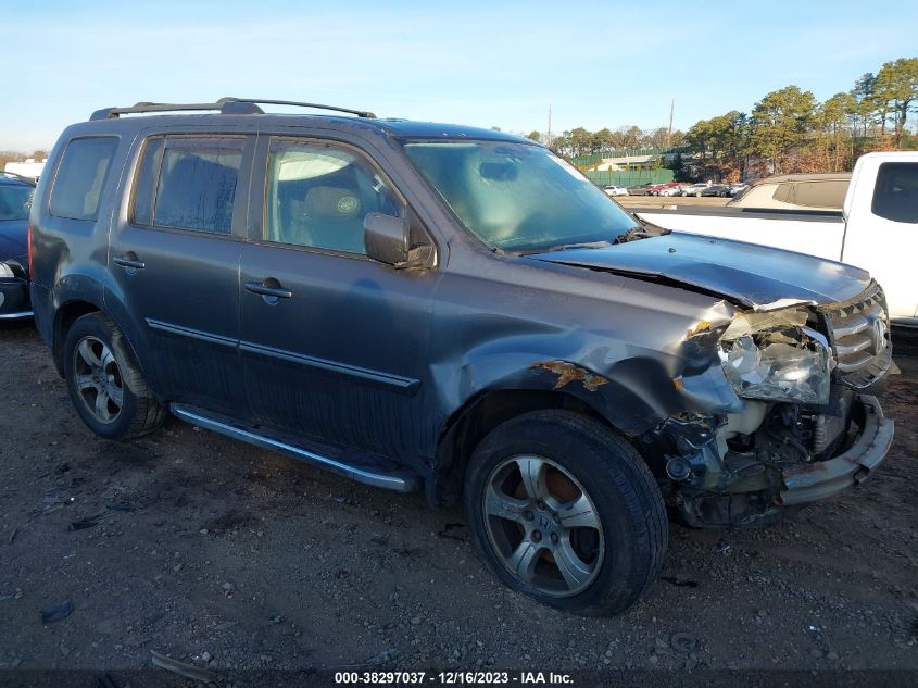 2013 HONDA PILOT EX-L - 5FNYF4H54DB026374