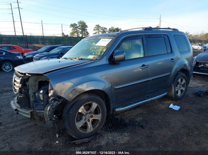2013 HONDA PILOT EX-L - 5FNYF4H54DB026374