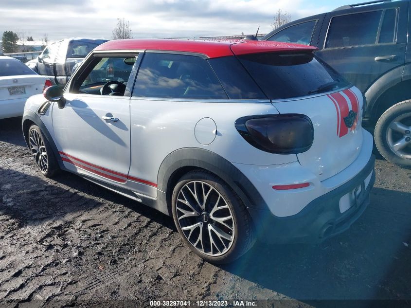2014 MINI PACEMAN JOHN COOPER WORKS WMWSS9C51EWN99510