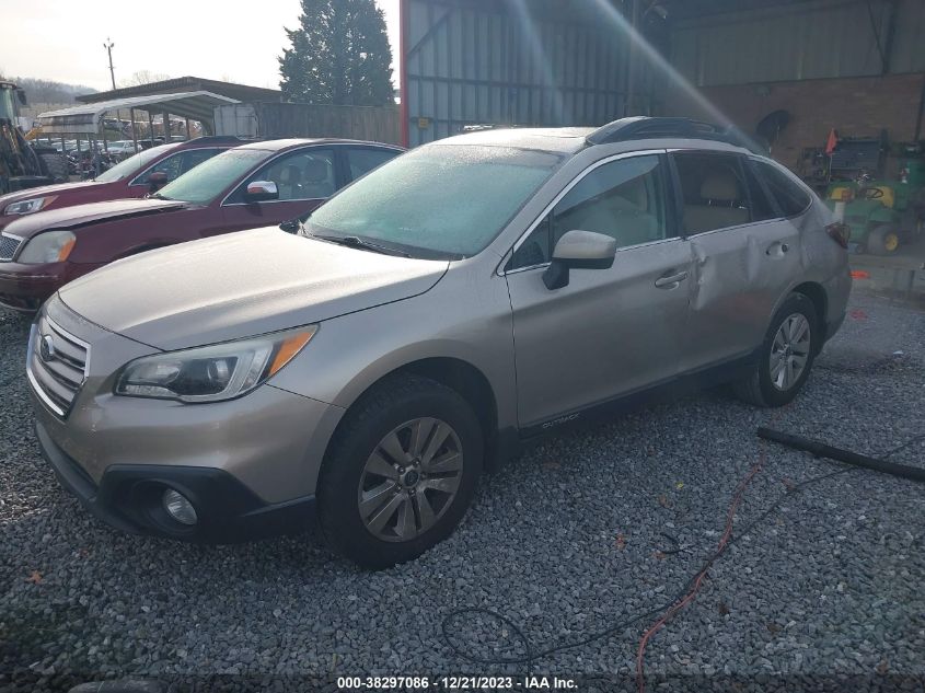 2015 SUBARU OUTBACK 2.5I PREMIUM - 4S4BSBEC8F3258531