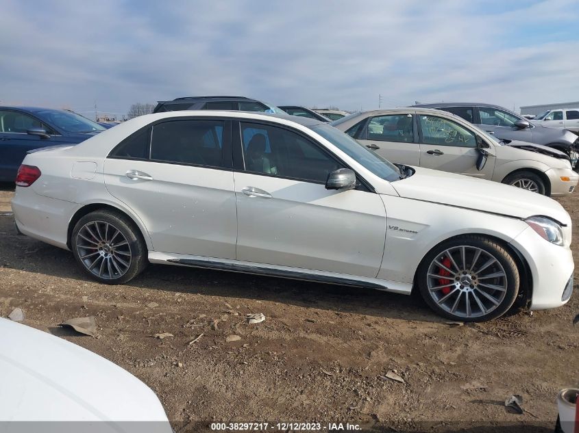 2014 MERCEDES-BENZ E 63 AMG S 4MATIC WDDHF7GB6EA931739