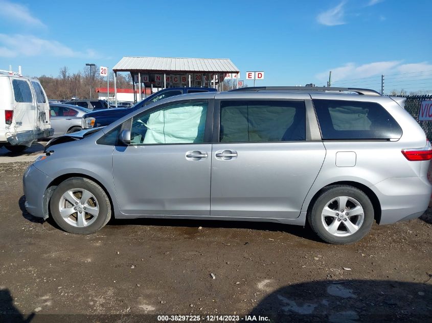 2015 TOYOTA SIENNA LE 8 PASSENGER - 5TDKK3DC5FS659240