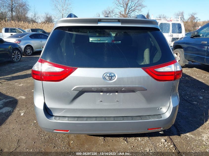 2015 TOYOTA SIENNA LE 8 PASSENGER - 5TDKK3DC5FS659240