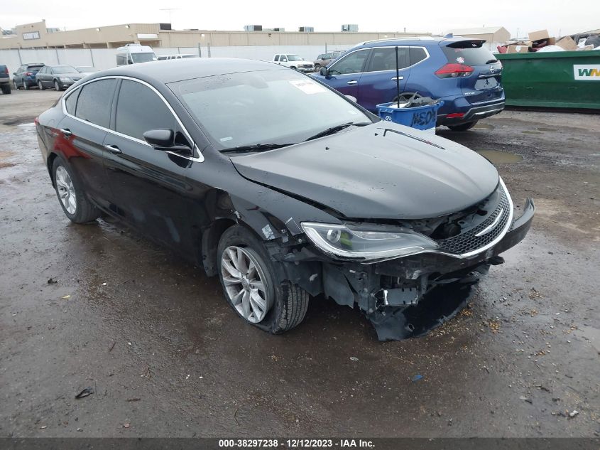 2015 CHRYSLER 200 C - 1C3CCCCB1FN584878