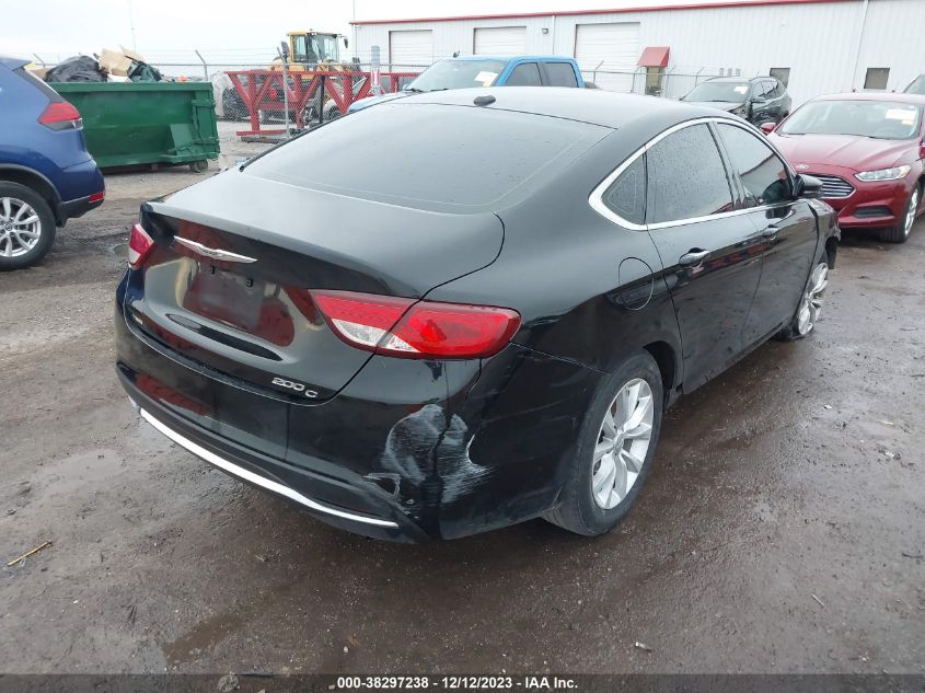 2015 CHRYSLER 200 C - 1C3CCCCB1FN584878