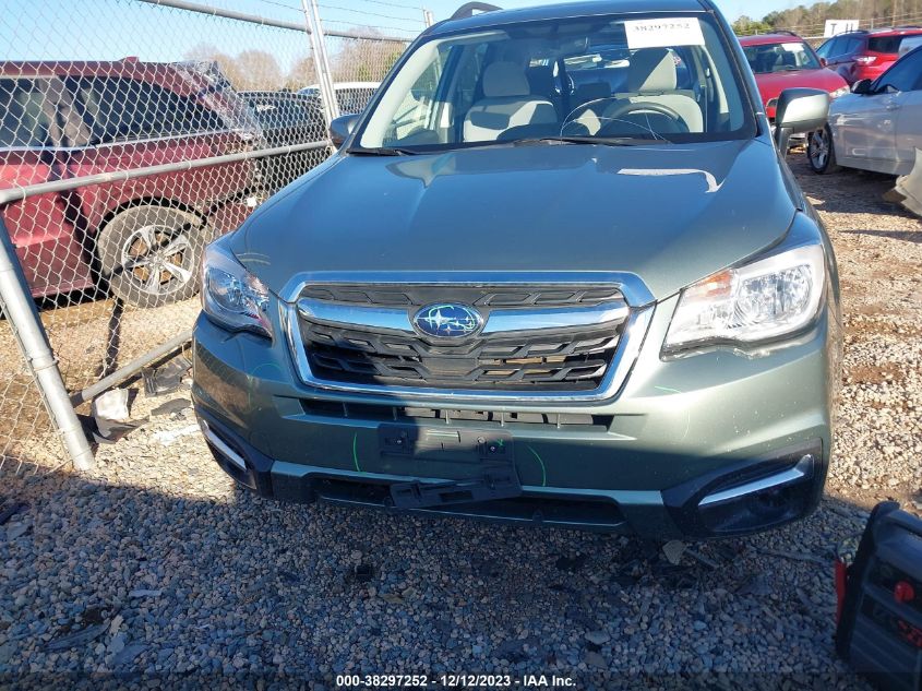 VIN JF2SJAEC3HH594760 2017 SUBARU FORESTER 2.5I PREMIUM