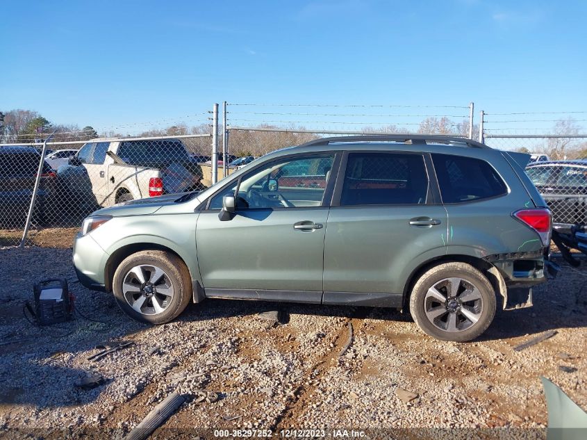 VIN JF2SJAEC3HH594760 2017 SUBARU FORESTER 2.5I PREMIUM