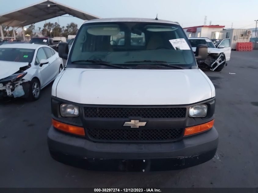 2015 CHEVROLET EXPRESS 2500 WORK VAN 1GCWGGCG5F1286373